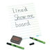 Show\-me® Original A4 Lined Whiteboards Class Kit Pack  hi\-res