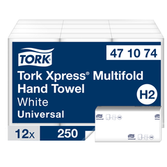 TORK® Xpress Multifold Hand Towels 1 Ply Pack of 3000  hi-res