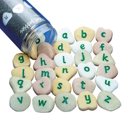 Alphabet Pebbles 26pk  hi\-res