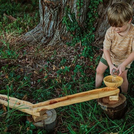 Explore Nook Messy Play Wooden Water Ways Channelling Set  hi\-res