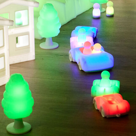 TTS Remote Control Light Up Vehicle, Wagons \x26 People Bundle  hi\-res