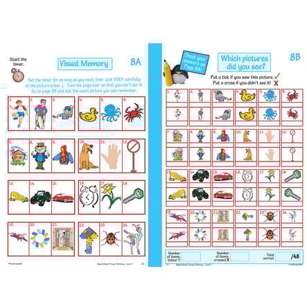 Special Direct Rapid Recall Visual Memory  hi\-res