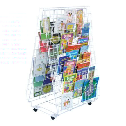 Double Sided Mobile Book Rack  hi\-res
