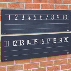 TTS Outdoor Chalkboard Number Line  TTS Outdoor Chalkboard Number Line  hi-res