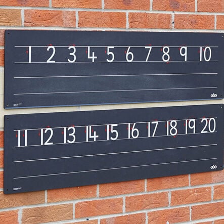 TTS Outdoor Chalkboard Number Line  hi\-res