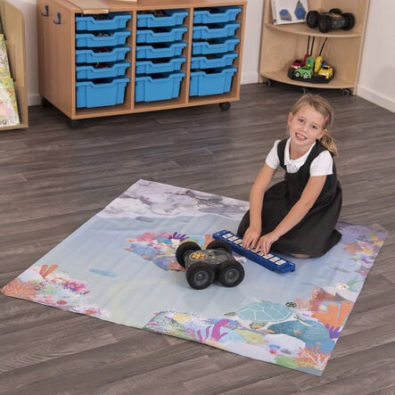 TTS Rugged Robot Coral Reef Mat  hi\-res