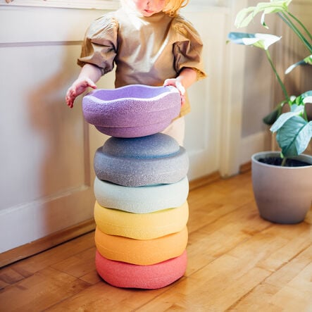 Stapelstein Stepping Stones Balance Boards 7pk  hi\-res