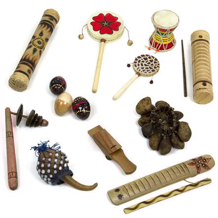 Assorted Multicultural Instruments  hi\-res