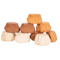 TTS Stone Wall Foam Boulder Brick Blocks 9pk  hi-res