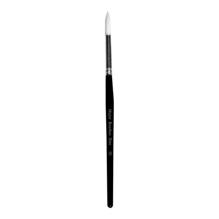 White Sable Substitute Paint Brushes 10pk  hi\-res