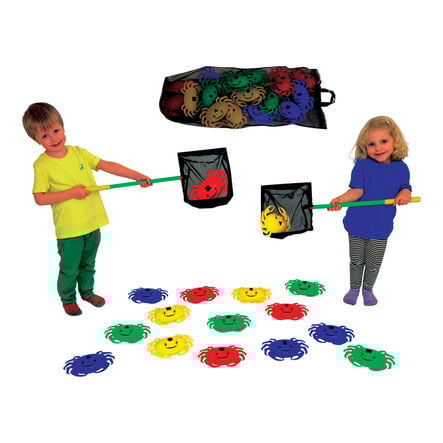 Giant Recycled Netting Number Crabs Games 1\-20  hi\-res