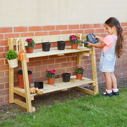 Tiered Outdoor Shelving Unit  hi\-res