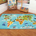 Animals and Places of the World Mat L3 x W2m  hi\-res
