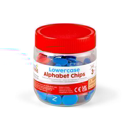 Lowercase Alphabet counters  hi\-res