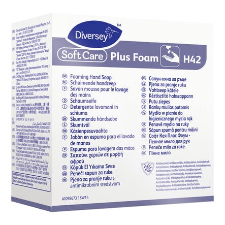Soft Care Anti\-bacterial Foam Soap Refills 6pk  hi\-res