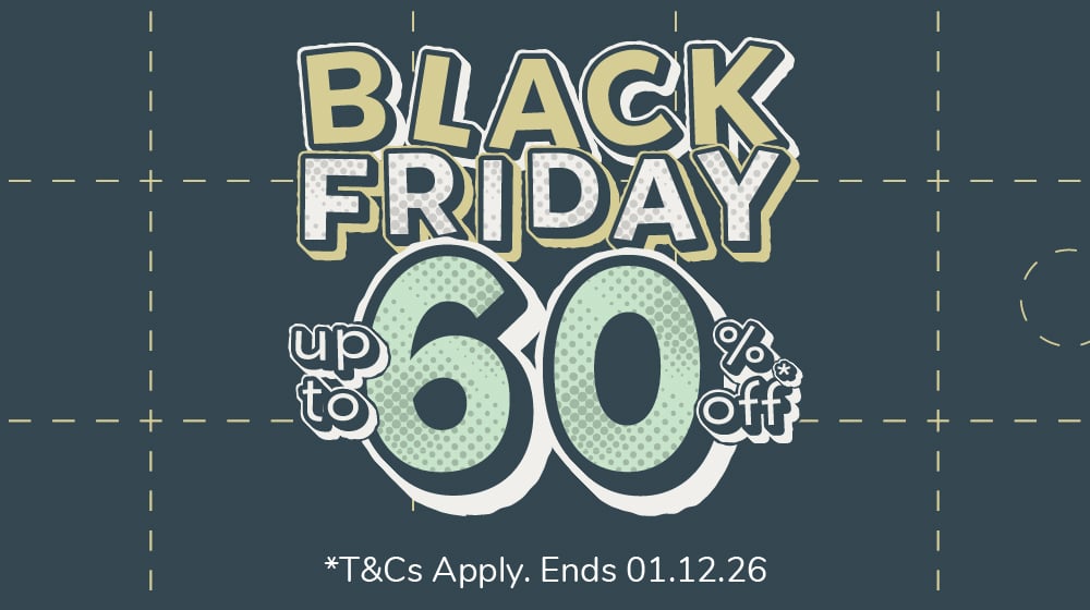 Black Friday Save upto 60%