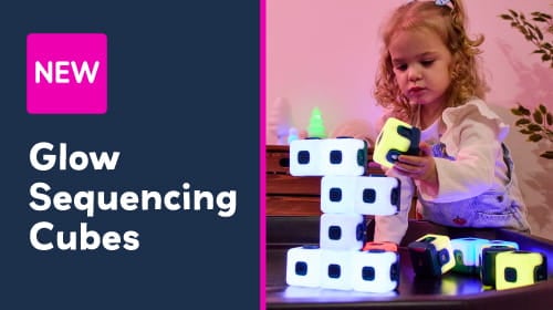 NEW! Glow Sequencing Cubes