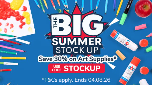Save 30% with code: STOCKUP