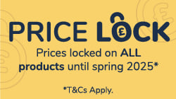 Prices locked on ALL products until spring 2025