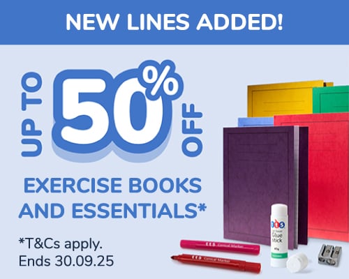 Save up to 50% on essentials 