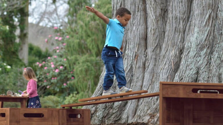 How to support physical development outdoors in the early years