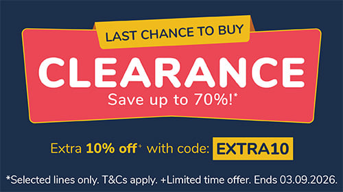 Clearance save up to 70%