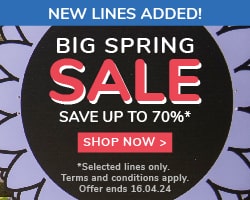 Save up to 70% in our Spring Sale.