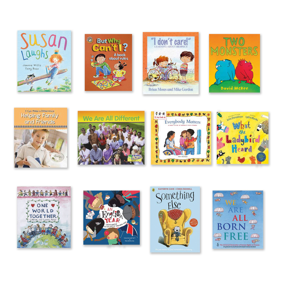KS1 and KS2 British Values Book Packs 12pk  hi-res