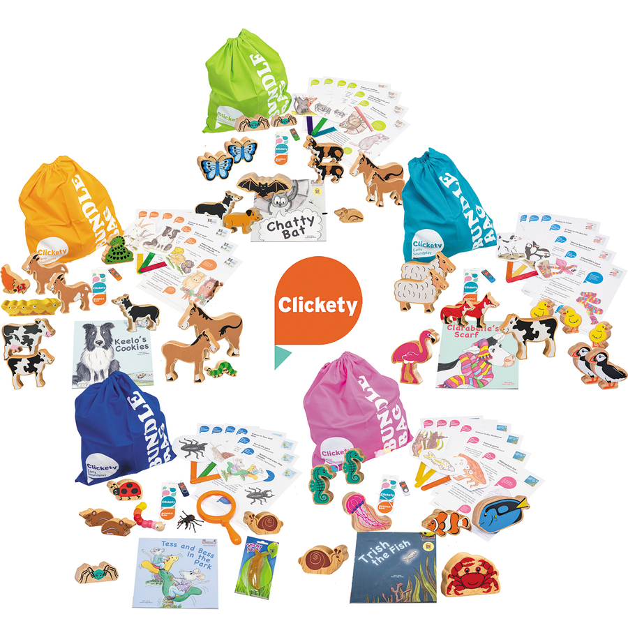 Early Language Development Story Bundles  hi-res