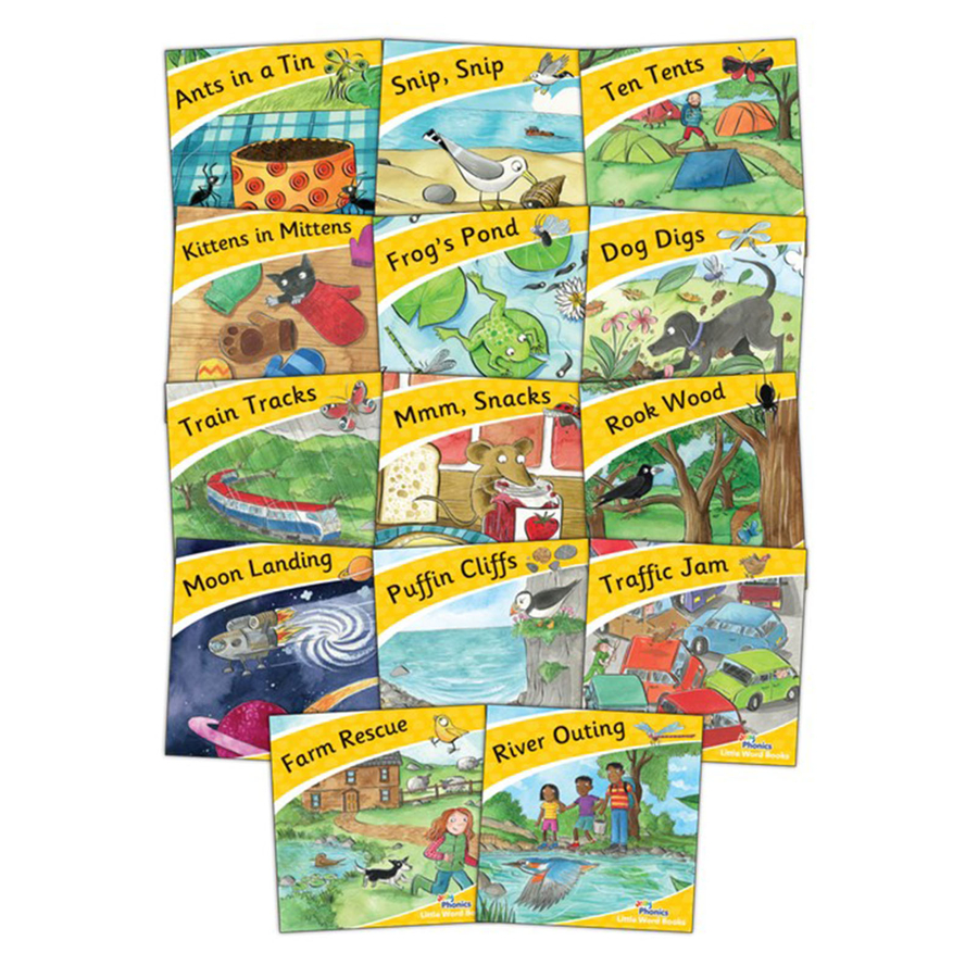 Jolly Phonics Little Word Books 14pk  hi-res