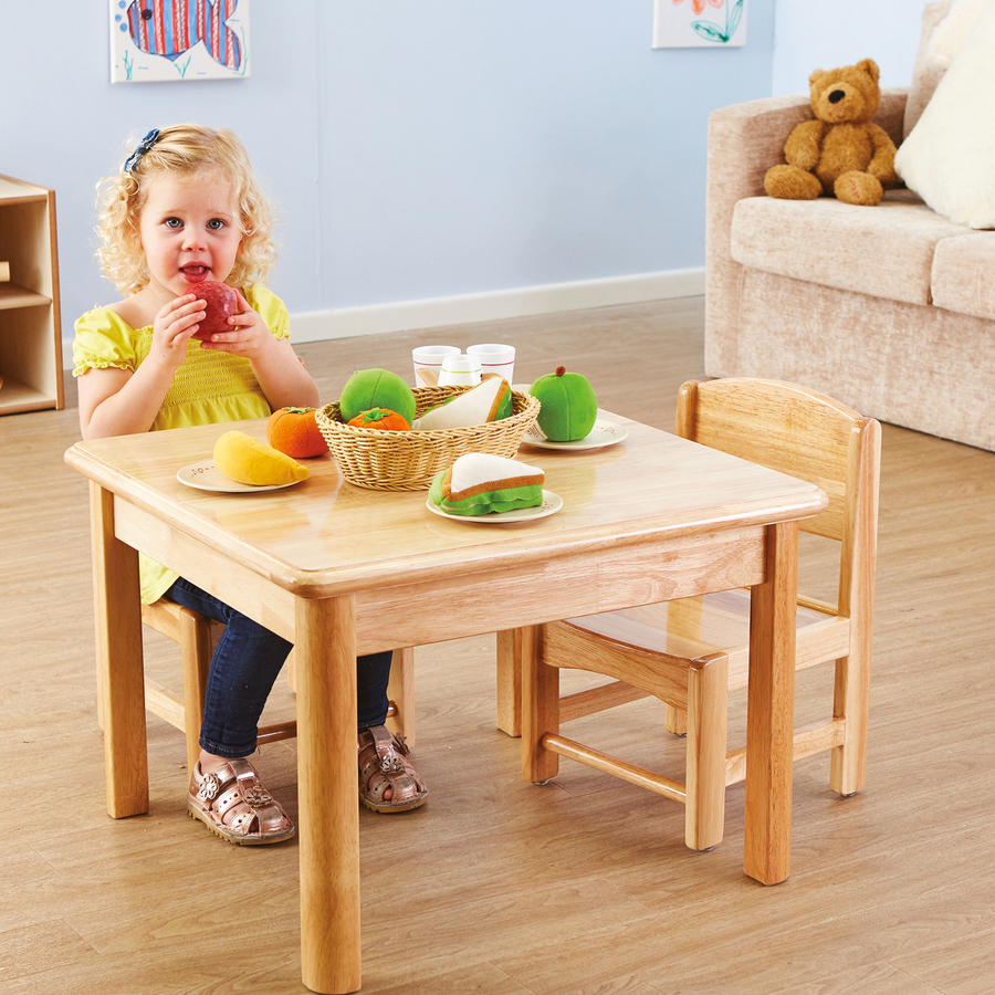 TTS Toddler Wooden Role Play Table and Chairs