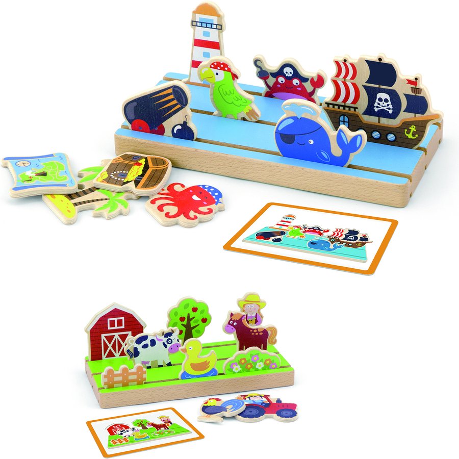 Wooden Story Teller Character Board  hi-res
