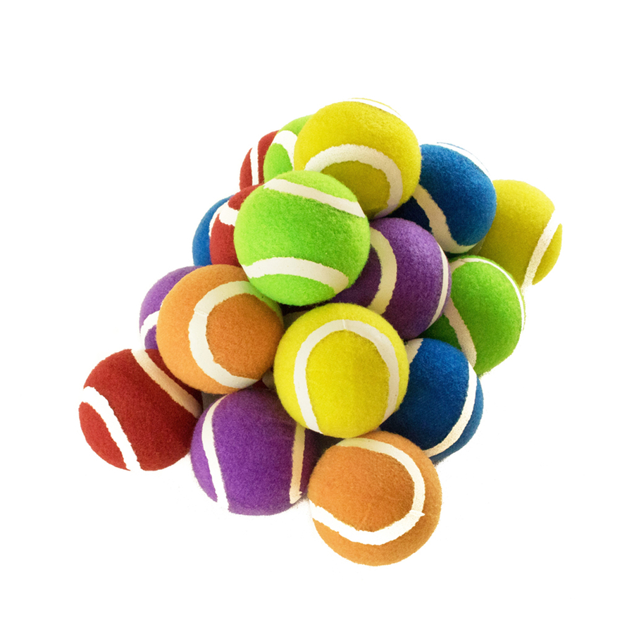 First-Play Coloured Tennis Balls 20pk  hi-res