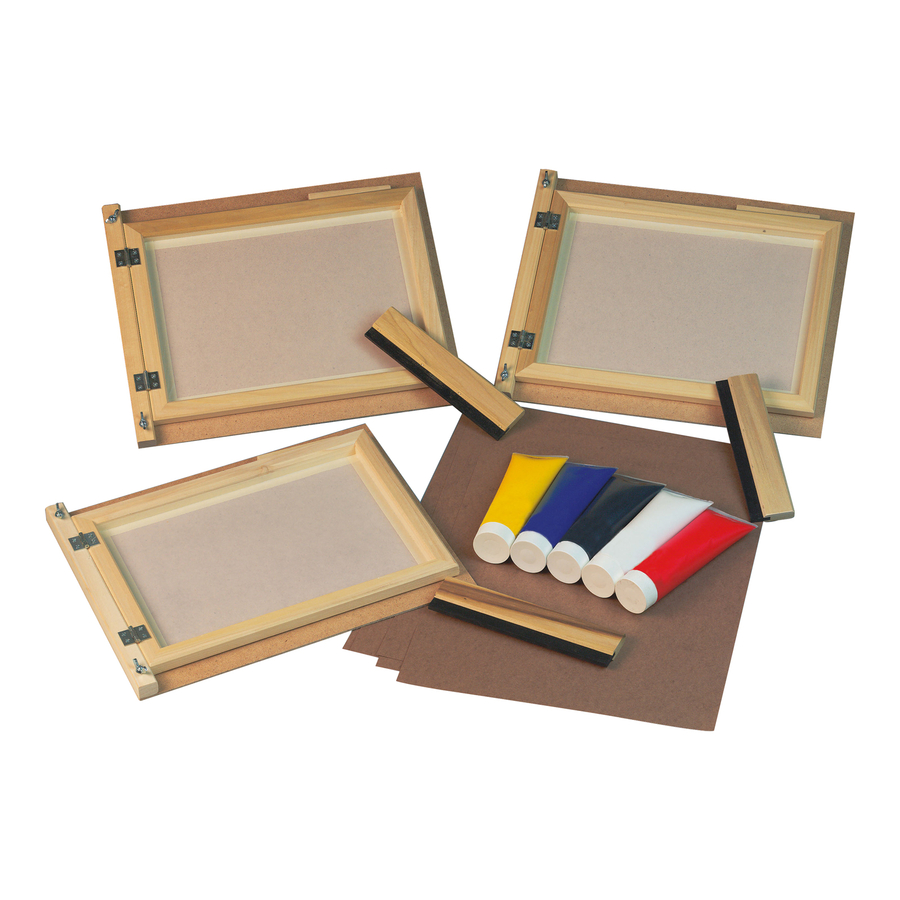 Primary Watercolour Screen Printing Set  hi-res