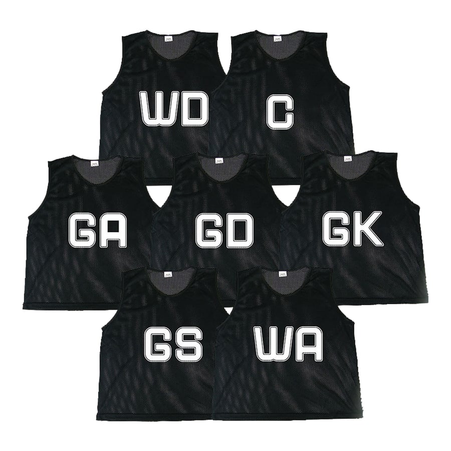 Netball Bibs 7pk  hi-res
