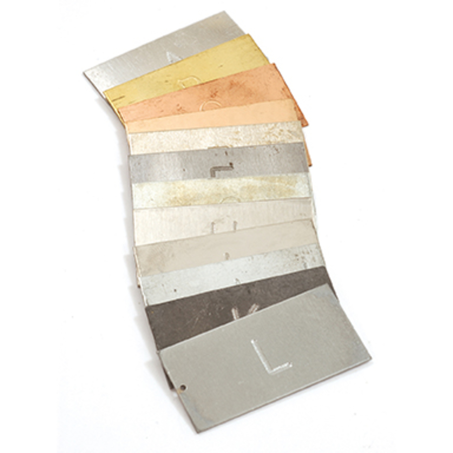 Assorted Metal Testing Strips  hi-res