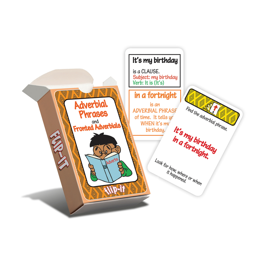 Flip-It Adverbial Phrases and Fronted Adverbials  hi-res