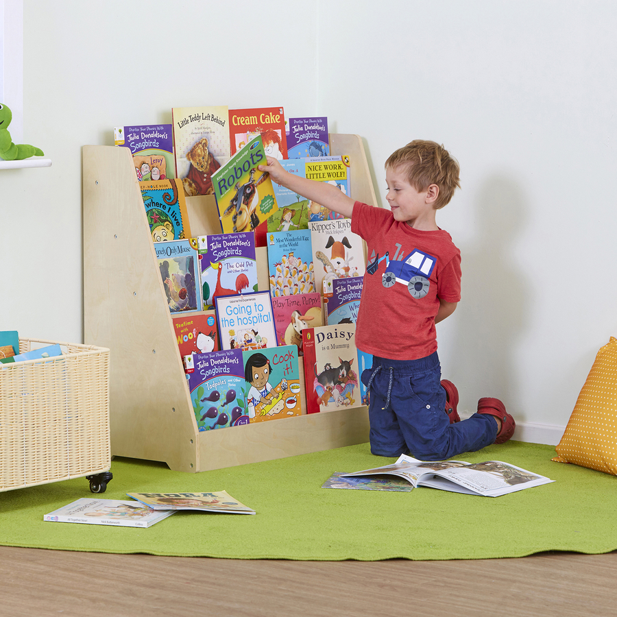 Single Sided Bookstand with Five Shelves  hi-res