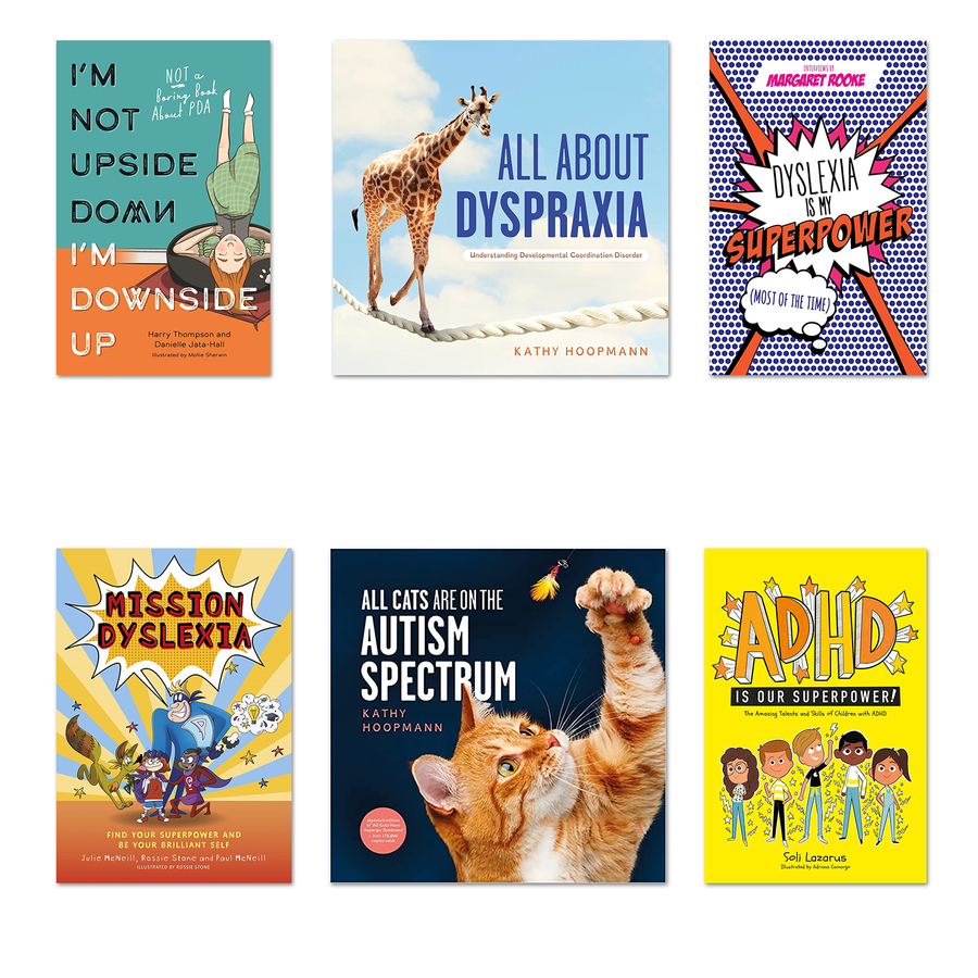 Neurodiversity Non-Fiction Book Pack 6pk  hi-res