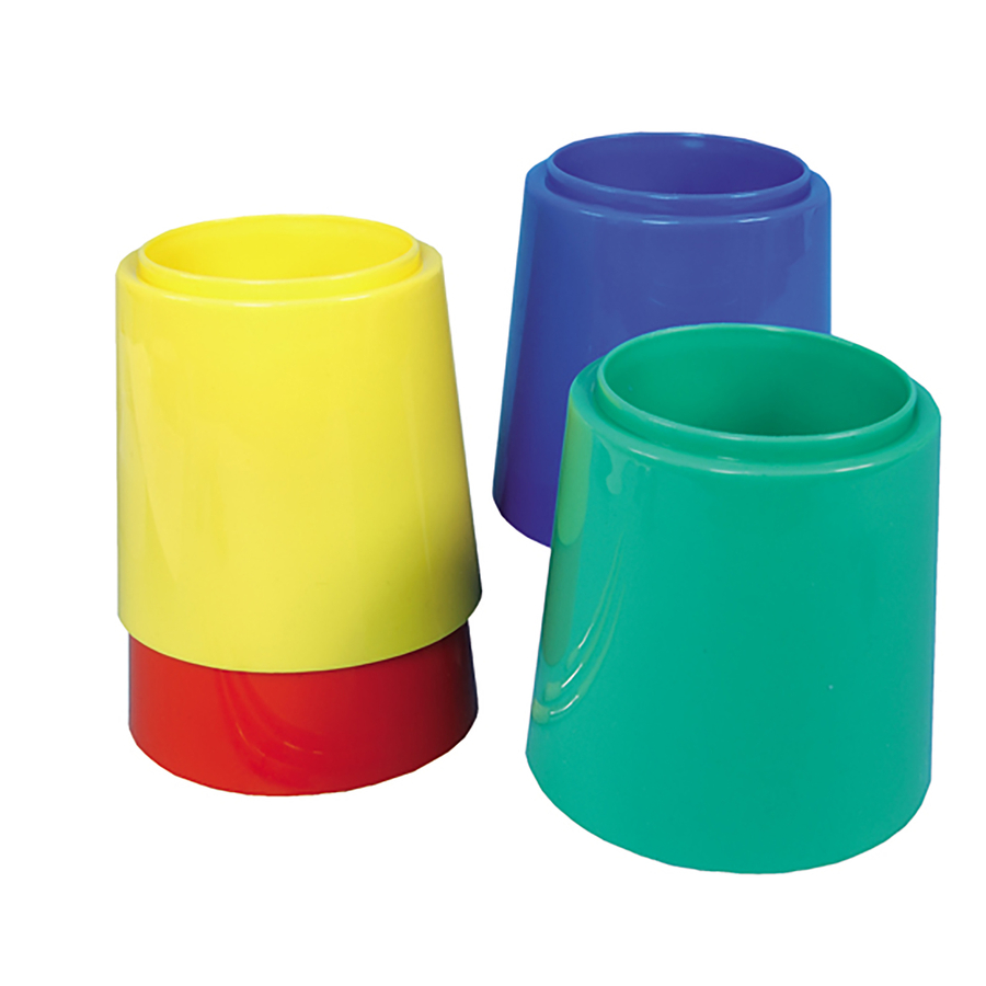 Non-Spill Stable Plastic Water Pots 4pk  hi-res