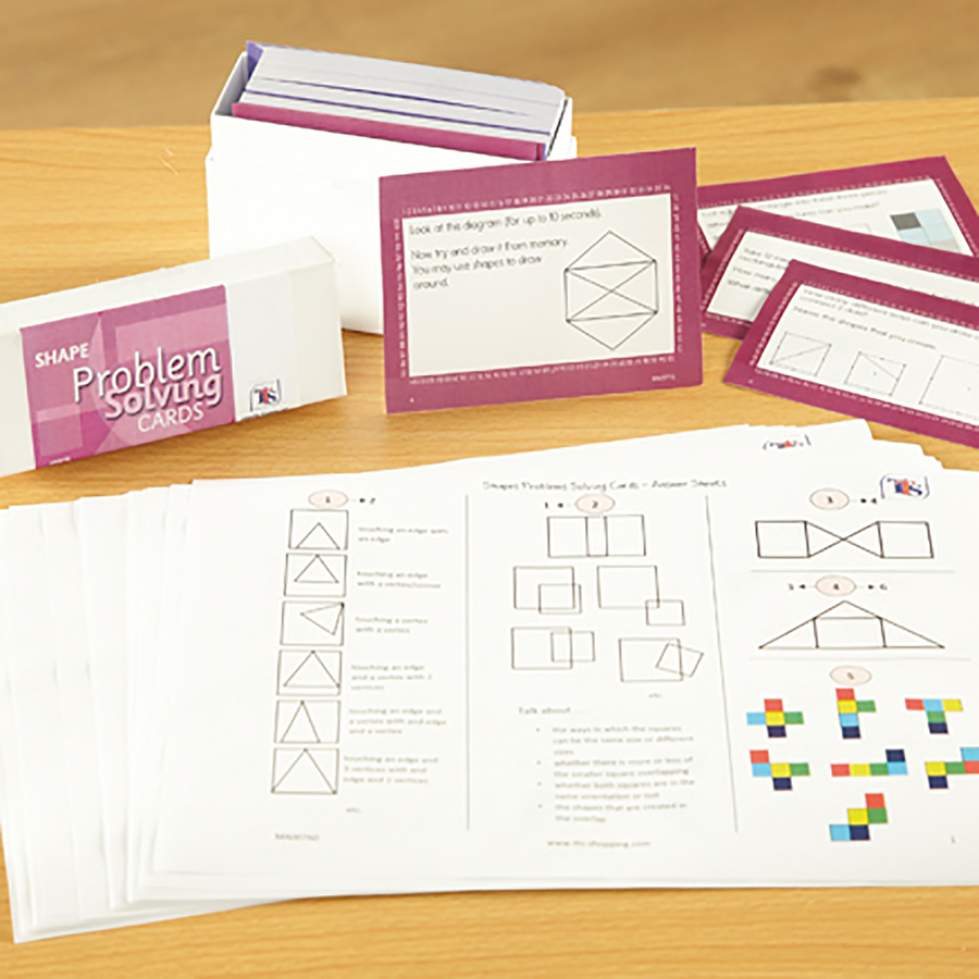 Understanding Shapes Problem Solving Cards  hi-res