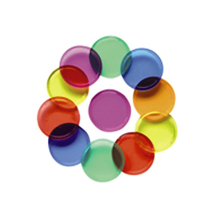 Translucent Coloured Counters 1000pk  hi-res