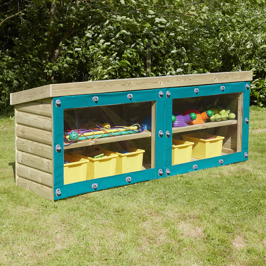 Outdoor Wooden Storage Units  hi-res