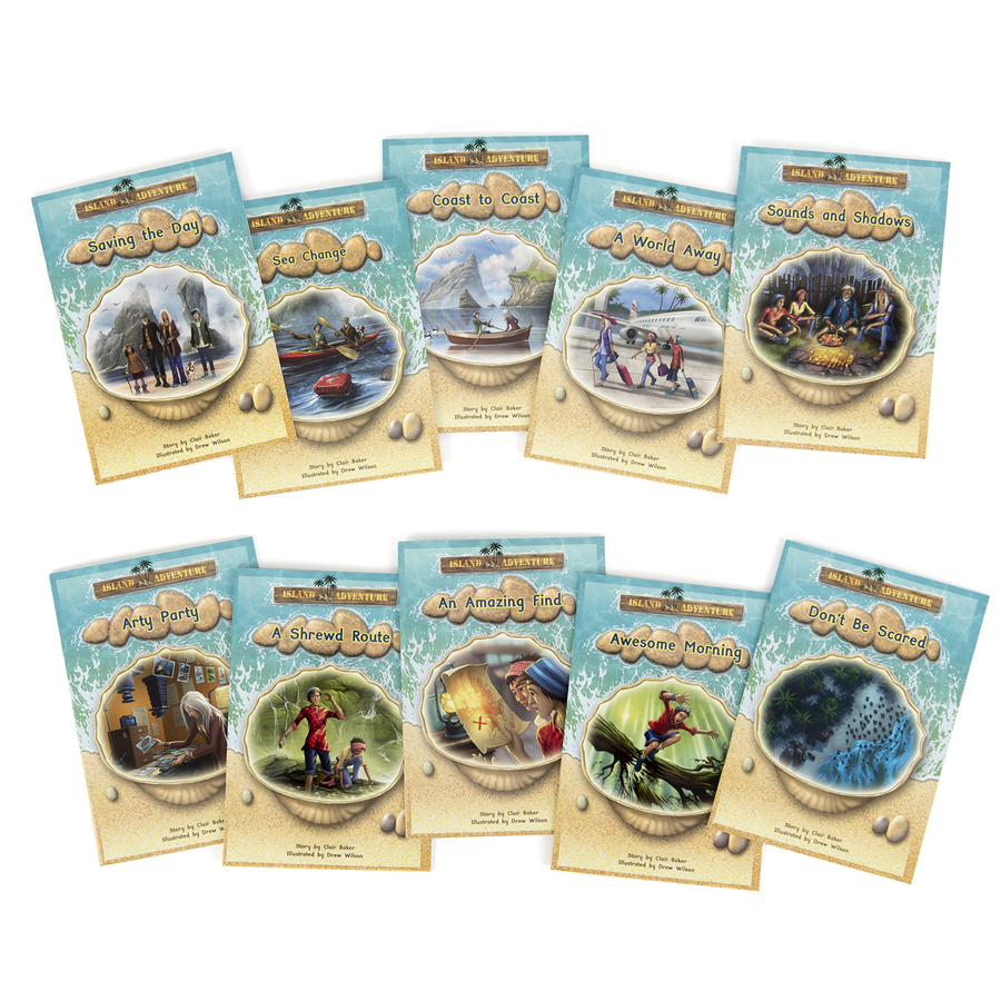 Island Adventures Decodable Phonic Catch-Up Readers  hi-res
