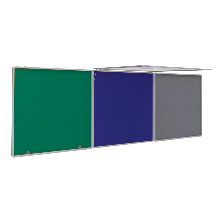 FlameShield Hinged Tamperproof Noticeboards  hi-res