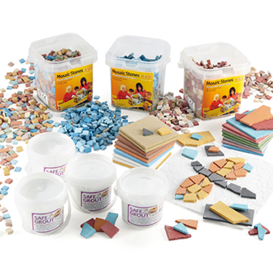Mosaic Stone Tiles 1kg  hi-res