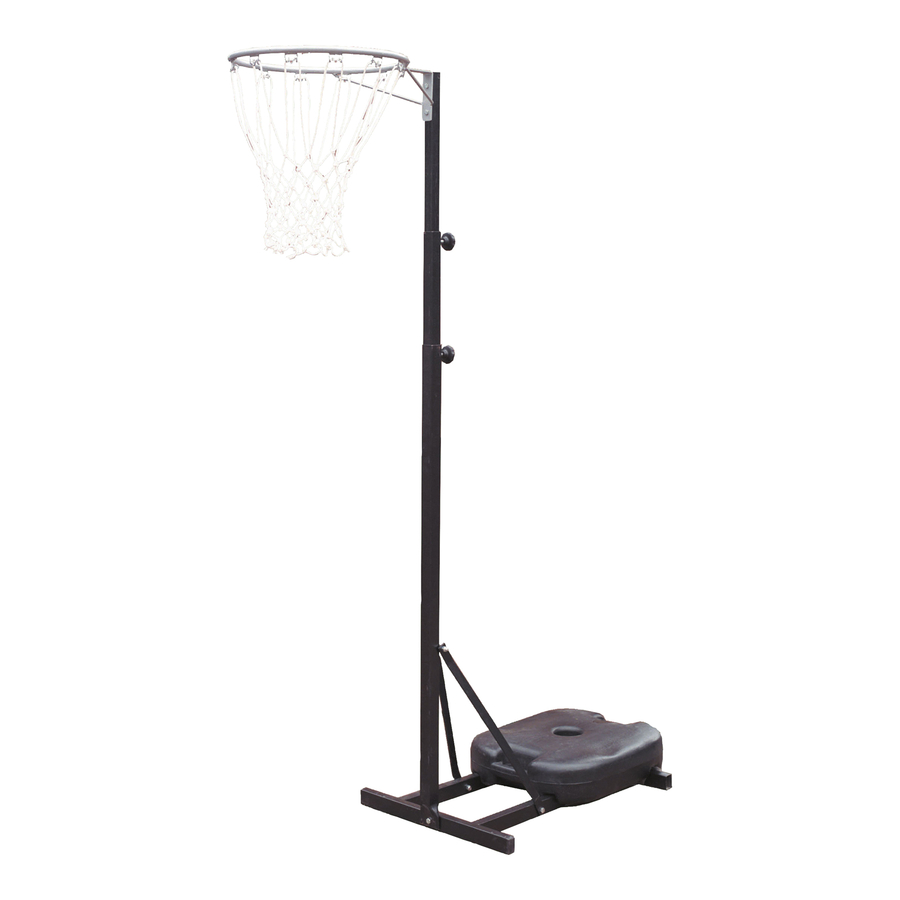 Sure Shot Easi Play Junior Netball Hoop and Stand Unit  hi-res