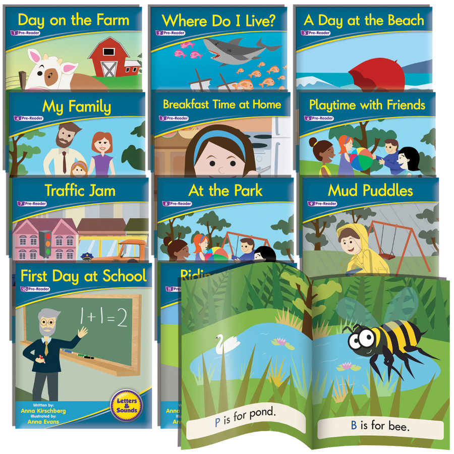 Junior Learning Letters and Sounds Book Collection Phase 1  hi-res
