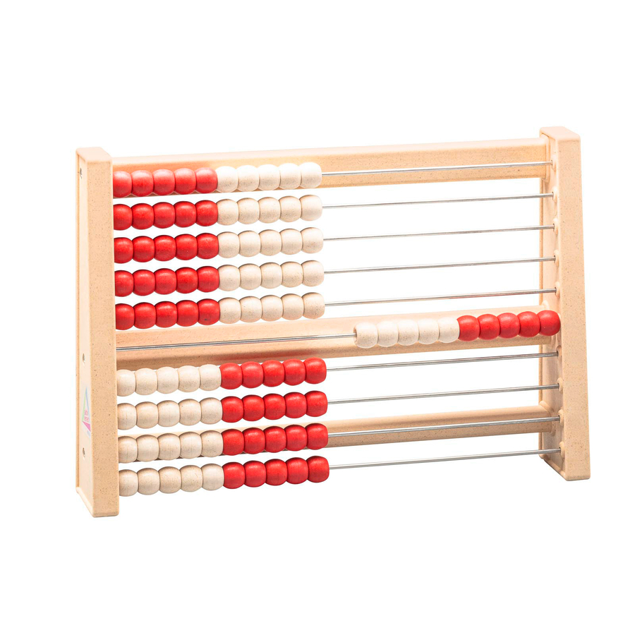 Eco 100-Bead Counting Frame (Rekenrek)  hi-res