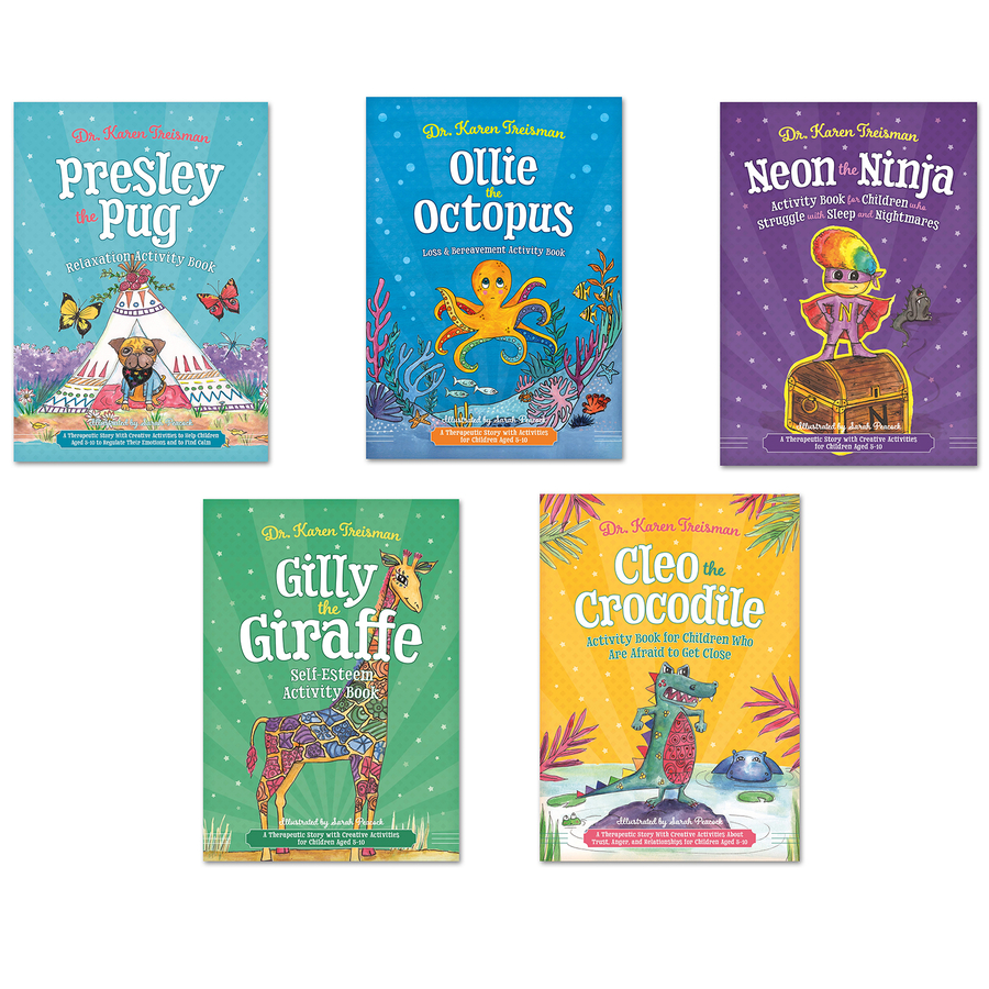 Dr Treisman's Therapeutic Activity Books 6pk  hi-res